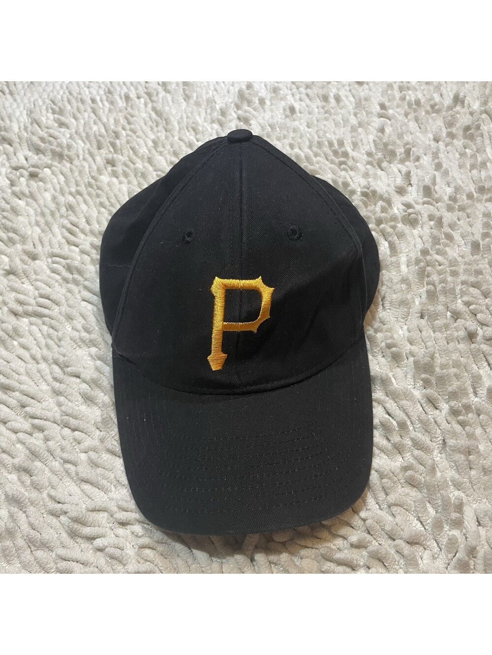 Pittsburgh Pirates Hat MLB Fan Favorite Adjustable Cap Black Baseball One Size